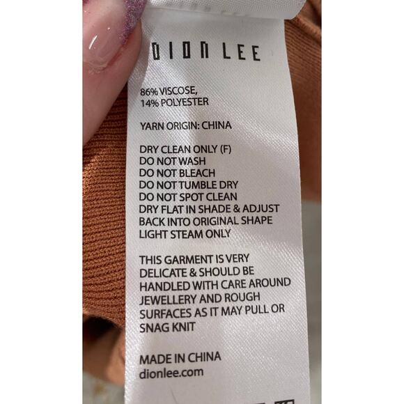 DION LEE Sand Rib-Knit Tank Maxi Dress - Picture 7 of 7